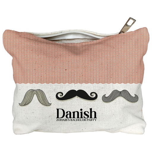 [EC-CNVP-1-Moustache] Moustache - Canvas Pouch
