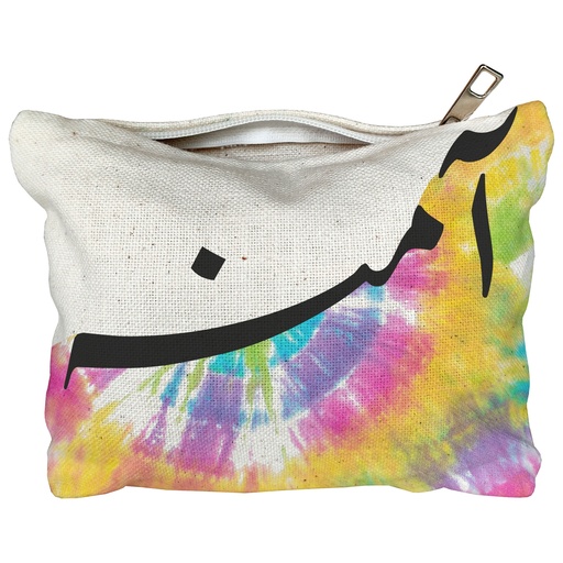 [EC-CNVP-1-TieDyeMulti] Tie Dye Multi - Canvas Pouch