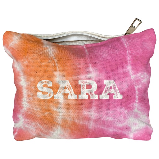 [EC-CNVP-1-TieDyePink] Tie Dye Pink - Canvas Pouch