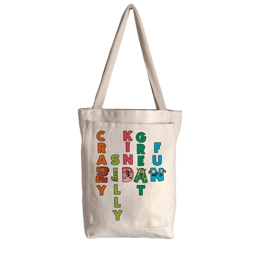 Monster Letters - Canvas Bag
