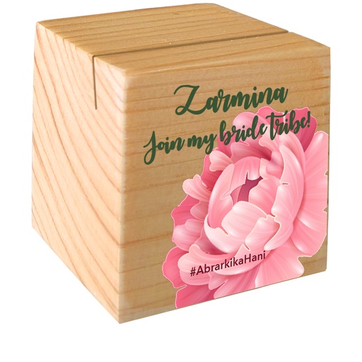 [EC-IC-PinkPeonies] Pink Peonies - Instax Cube