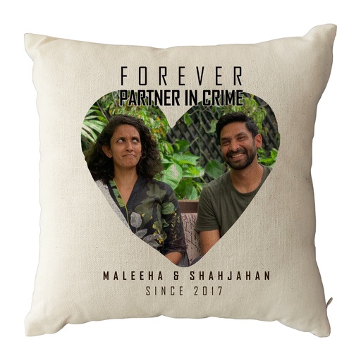 Photo Heart- Cushion