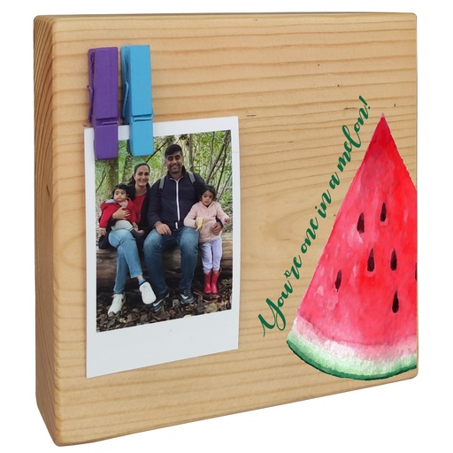  Watermelon - Instax Wood Block