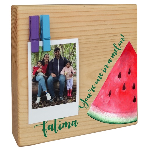 [EC-IWB-Watermelon]  Watermelon - Instax Wood Block