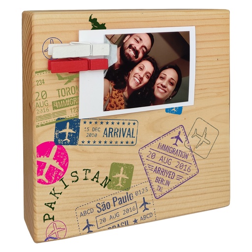 Stamped - Instax Wood Block