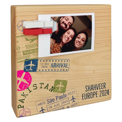 Stamped - Instax Wood Block
