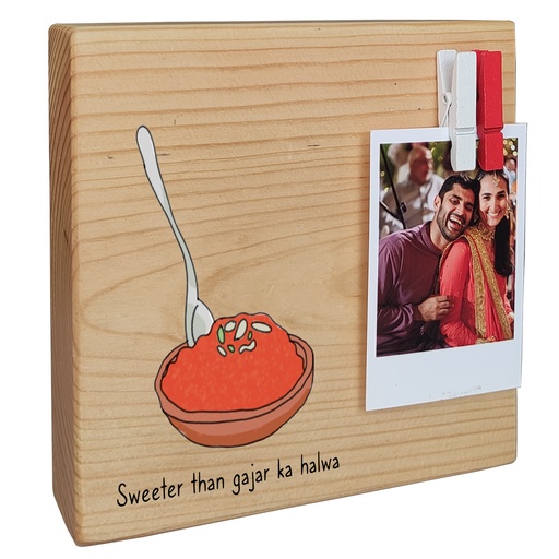 Halwa - Instax Wood Block