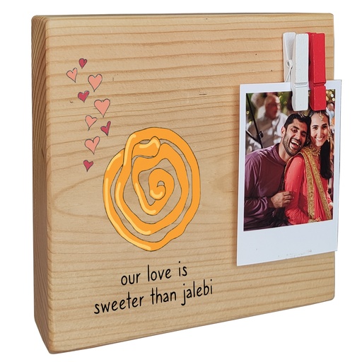 Jalebi - Instax Wood Block