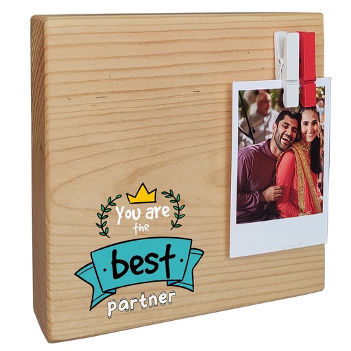 Monogram - Instax Wood Block