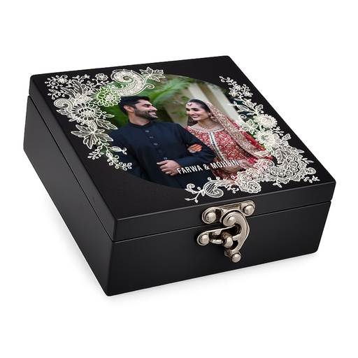Lace Photo - Lock Box